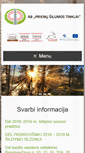 Mobile Screenshot of prienusiluma.lt